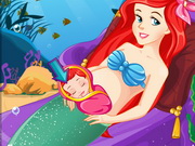 Play Pregnant Ariel Gives Birth Game