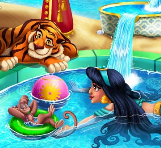 Play Jasmine Swimming Pool Game